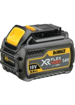 Dewalt XR Flexvolt 54V/18V Akü 6AH Li-Ion Yapı Market Aksesuarları için Güçlü Performans