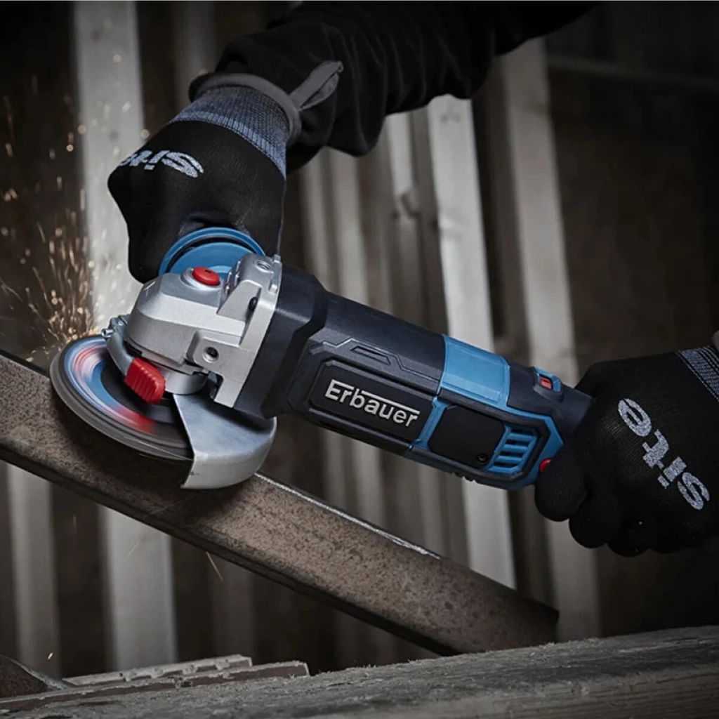 Erbauer Spiral Avuç Taşlama Makinası 1010 W 125 mm