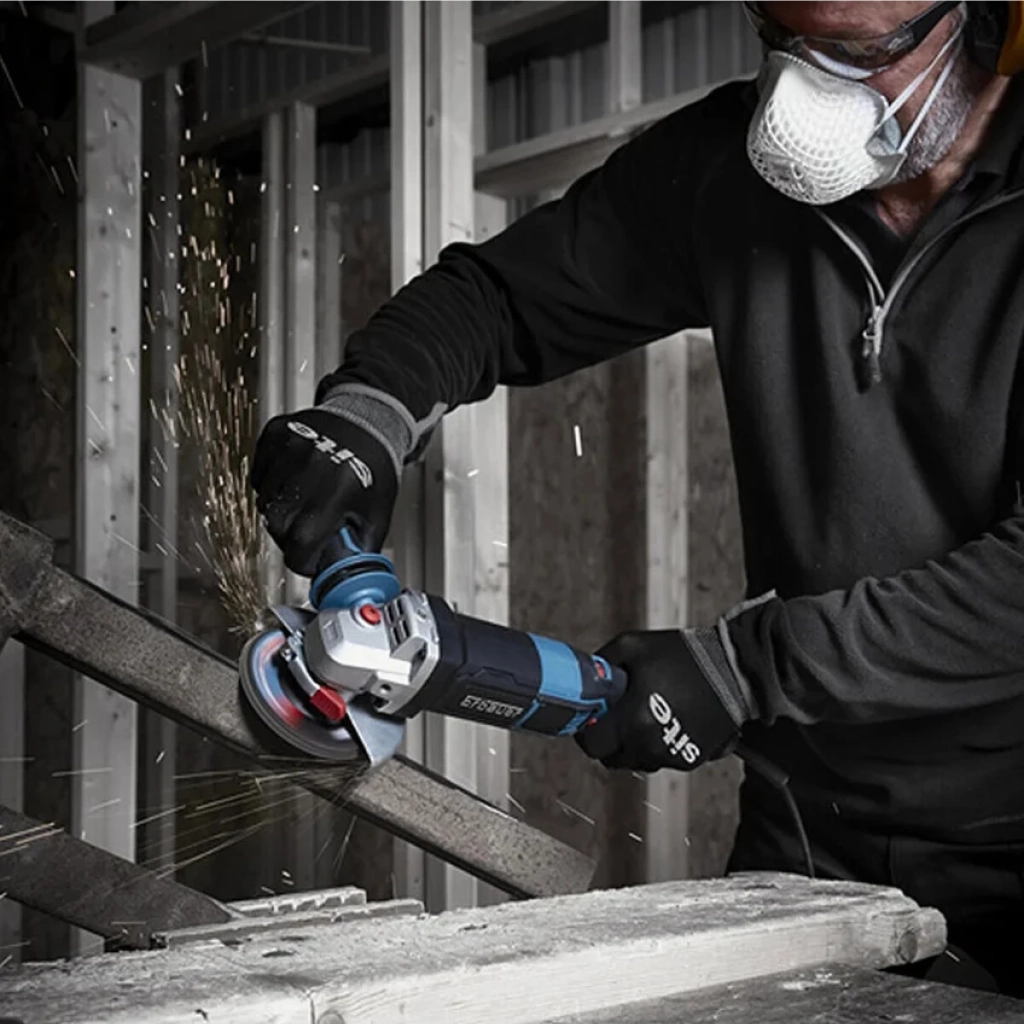 Erbauer Spiral Avuç Taşlama Makinası 1010 W 125 mm