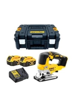 DEWALT DCS334P2 18V 5.0AH Çift Akülü Kömürsüz Dekupaj Testere