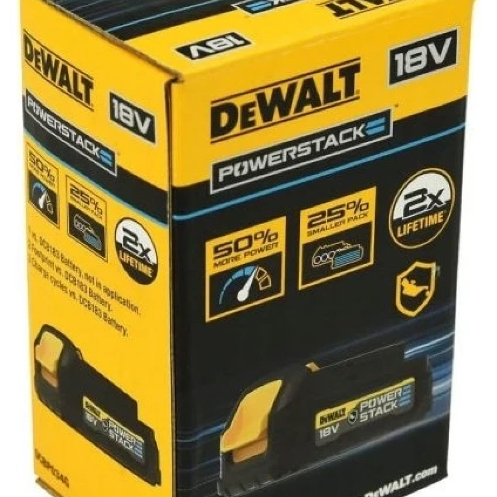 Dewalt DCBP034G 18V 1.7AH Powerstack Akü - Siyah Seri