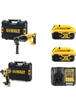Dewalt DCH133NT + DCF887NT + 2×4 Ah Akü + Şarj Cihazı