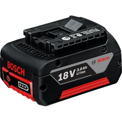 Bosch Gba 18V 3.0 Ah Batarya Hafif Tasarım ve Ergonomik Kullanım ile Yüksek Enerji Kapasitesi