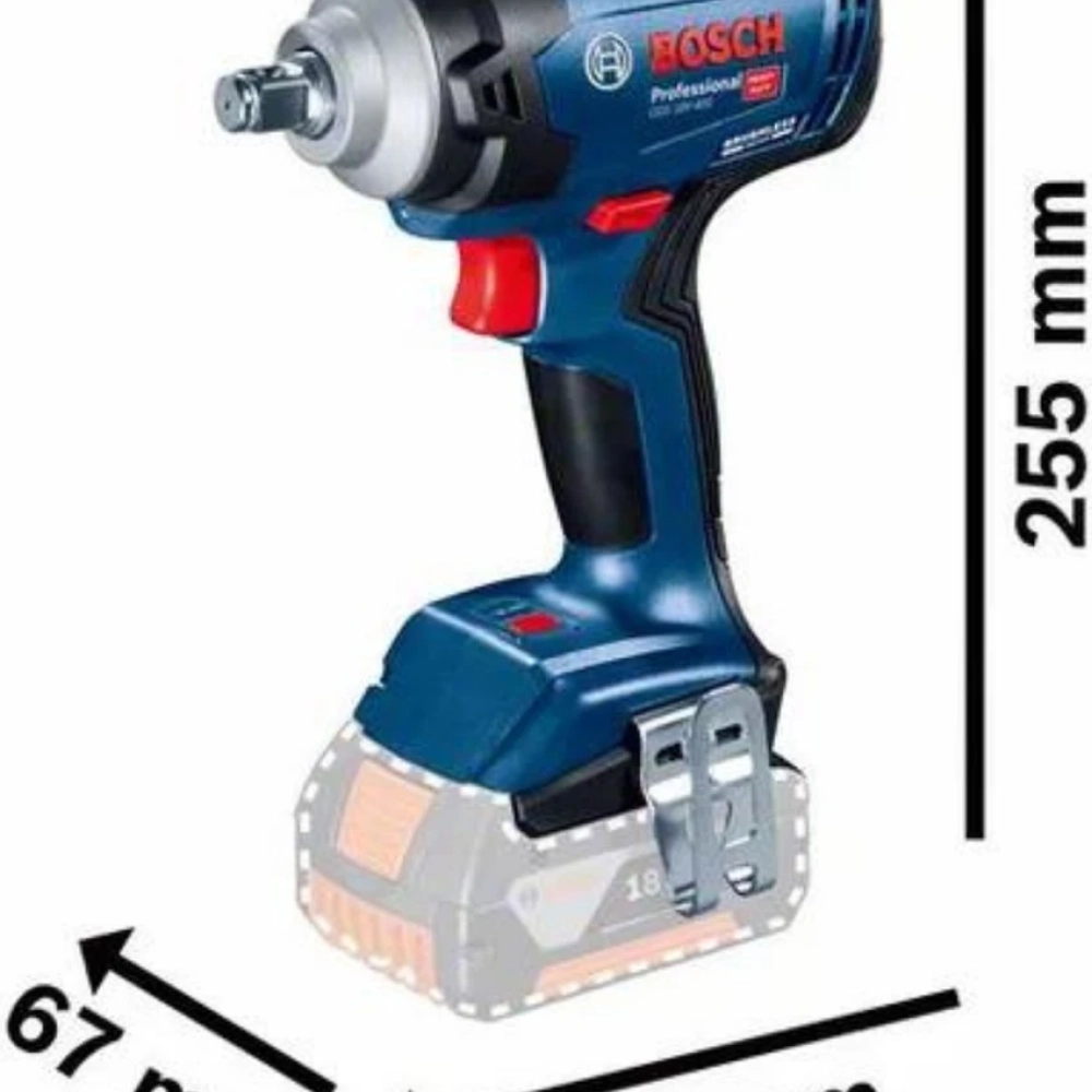 Bosch Gds 18V-400 Profesyonel Akülü Somun Sıkma Makinası