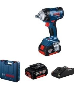 Bosch GDS 18V-400 Darbeli Somun Sıkma Çift Akü (2X5.0 AH)