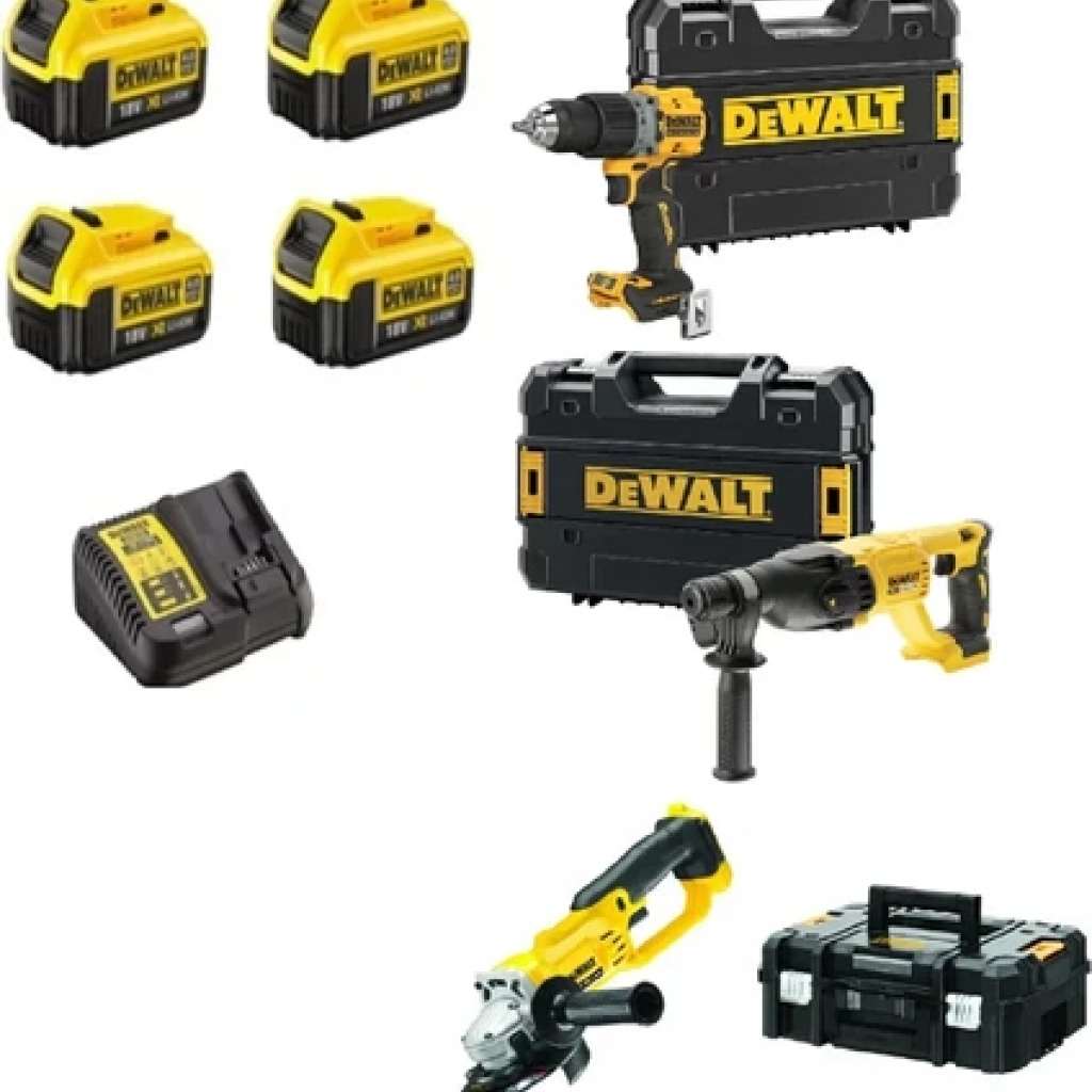 Dewalt DCH133NT DCG412NT DCD805NT 4x4 Amper Akü 1 Adet Dolum Cihazı