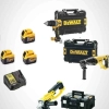 Dewalt DCD805NT ( 90 Nm ) + DCH133NT ( 2.6 J ) + DCG412NT ( 125 mm ) + 3x 5 Ah Akü+ 1 Adet Dolum Cihazı