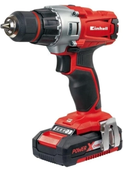 Einhell 18V Li-Ion Akülü Darbesiz Vidalama – 2 Vites, LED Işıklı, 30 dk Hızlı Şarj, Profesyonel ve Ev Kullanımına Uygun