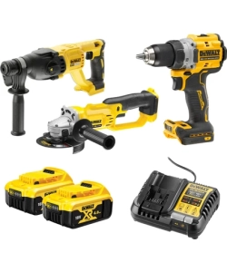 Dewalt DCD800NT + DCG412NT+ DCH133NT 3 Makineli 2 Akülü Set