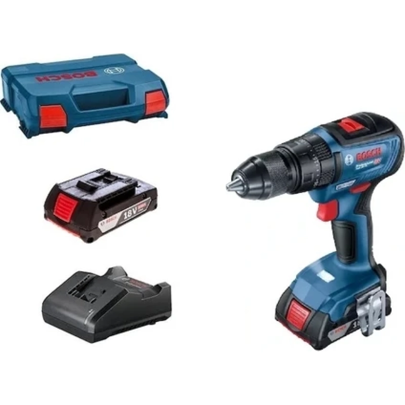 Bosch GSB 18V-50 Akülü Darbeli Delme/Vidalama Çift Akü