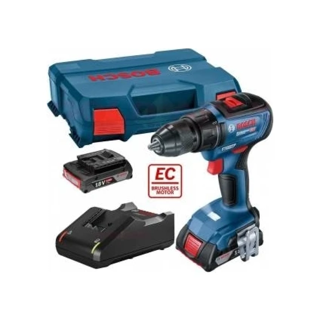 Bosch GSB 18V-50 Akülü Darbeli Delme/Vidalama Çift Akü