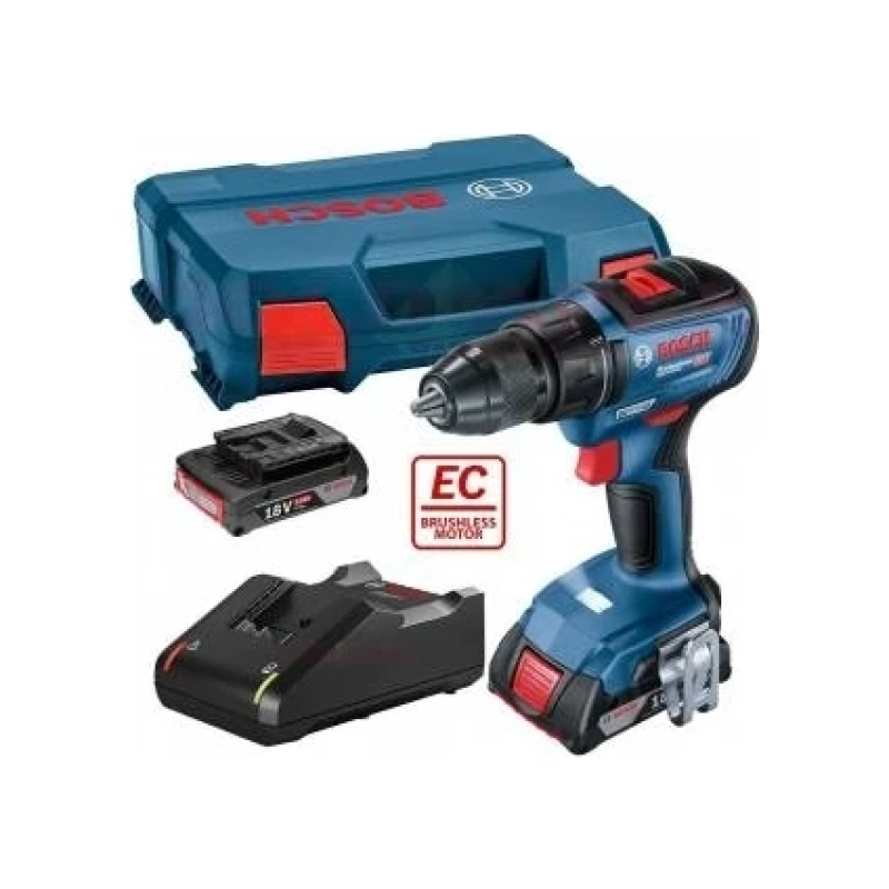 Bosch GSB 18V-50 Akülü Darbeli Delme/Vidalama Çift Akü