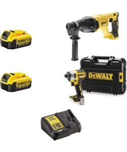 Dewalt DCH133NT Şarjlı Kırıcı DELICI+DCF887 Tork SIKMA+2X4AH Akü+1xdolum Cihazı