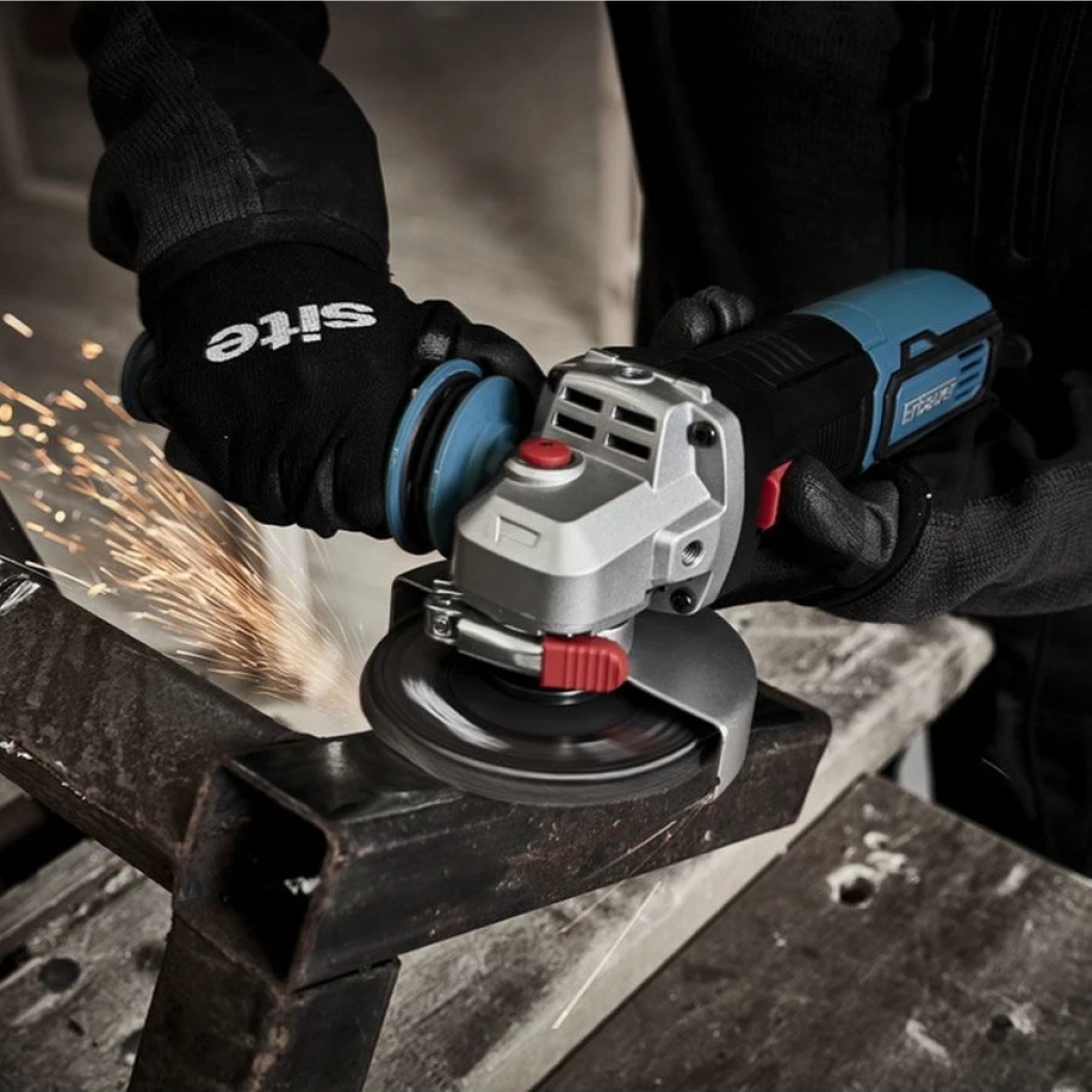 Erbauer  Şarjlı Avuç Spiral Taşlama Makinesi EAG18-Lİ  4 Ah 125 mm Tek Akü