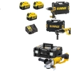 Dewalt DCD805NT Darbeli Vidalama ( 90 Nm )+DCH133NT Kırıcı Delici ( 2.6 J )+DCG412NT Taşlama (125 mm )+3X4AH Akü + 1 Adet Dolum Cihazı