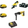 Dewalt Dch133Nt Şarjlı Kırıcı/Delici Ve Dgc412Nt Şarjlı Avuç Taşlama Makinası
