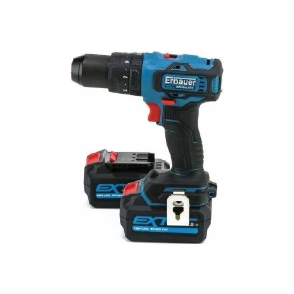 Erbauer ECD18-LI-2 Li-Ion Çift Akülü Darbeli Vidalama 18 V 4 Ah