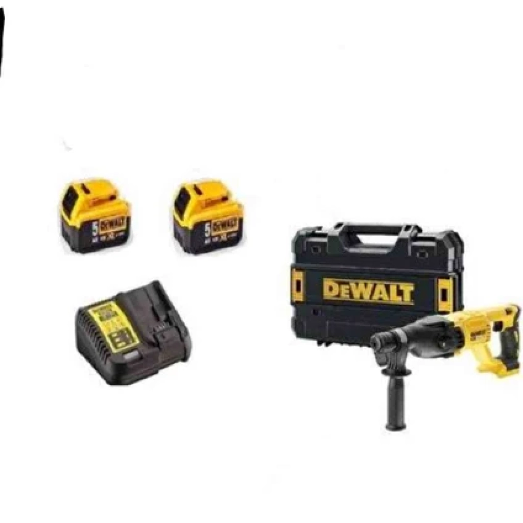 Dewalt DCH133NT Kırıcı Delici ( 2.6 J ) 2 Âdet 5 Amper Akü 1 Adet Dolum Cihazı