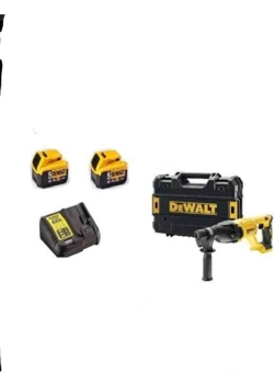 Dewalt DCH133NT Kırıcı Delici ( 2.6 J ) 2 Âdet 5 Amper Akü 1 Adet Dolum Cihazı
