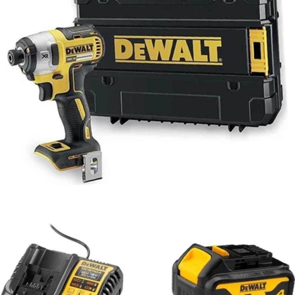 Dewalt Dcf 887NT Akülü Vidalama + Dolum Cihazı+ 1 Adet4.0 Ah Akü