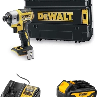 Dewalt Dcf 887NT Akülü Vidalama + Dolum Cihazı+ 1 Adet4.0 Ah Akü