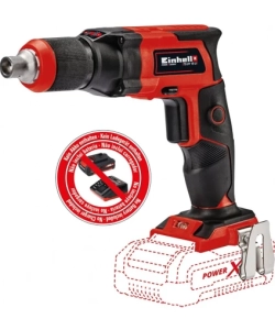 Einhell Akülü Alçıpan Vidalama TE-DY 18 Li-Solo Power X-Change (Lityum-İyon, 18 V, 4000 dev/dk, Derinlik Mesnedi, Sürekli Çalışma, Akü ve Şarj Cihazı 