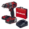 Einhell Professional Akülü Darbeli Vidalama TP-CD 18/50 Li-i BL Kit Power X-Change (18 V, kömürsüz, 50 Nm, darbeli delme fonksiyonu, 2x 2,0 Ah akü + ş