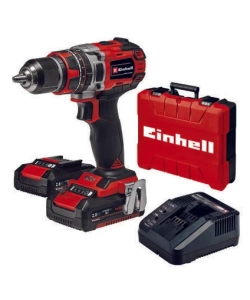 Einhell Professional Akülü Darbeli Vidalama TP-CD 18/50 Li-i BL Kit Power X-Change (18 V, kömürsüz, 50 Nm, darbeli delme fonksiyonu, 2x 2,0 Ah akü + ş