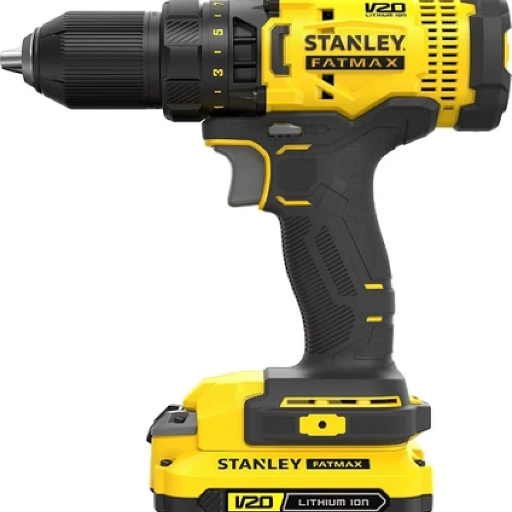 Stanley SCD700D2K 18V 2.0Ah Li-Ion Akülü Matkap Yüksek Tork ve Ergonomik Tasarım