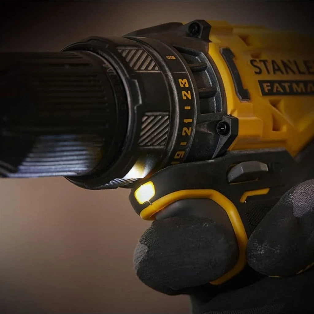 Stanley SCD700D2K 18V 2.0Ah Li-Ion Akülü Matkap Yüksek Tork ve Ergonomik Tasarım