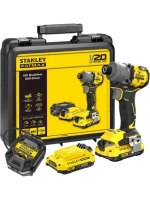 Stanley SFMCF830D2K-QW Darbeli Vidalama Makinesi Yedek Akü ile Ergonomik Tasarım ve Yüksek Tork