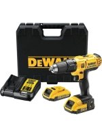Dewalt DCD776D2-TR 18V 2.0 Ah Li-Ion Şarjlı Darbeli Matkap | 13 mm Mandren | 42 Nm Tork | Kömürlü, Çift Akülü | Taşıma Çantalı